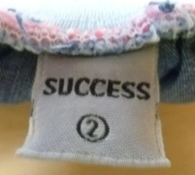 Foto uit de officiële melding: SUCCESS Kinderbroeken — risico: Verwonding