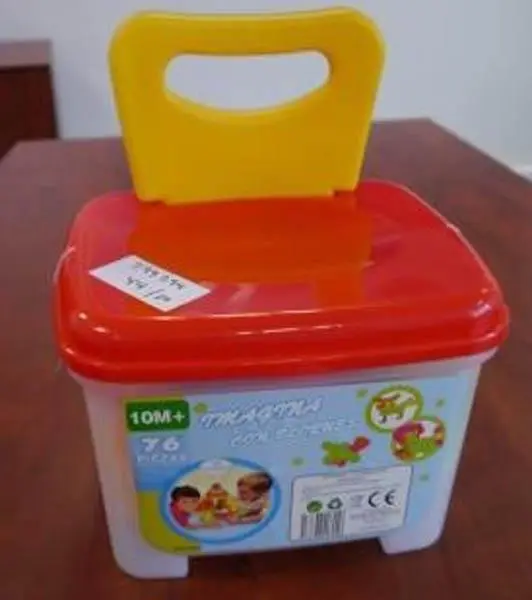 Photo de l’avis officiel: Magma Imagina Con Bloques Blocs de construction de jouets — risque: Étouffement