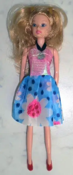 Photo from the official notice: Iko Beautiful girl plastic doll — chemical risk
