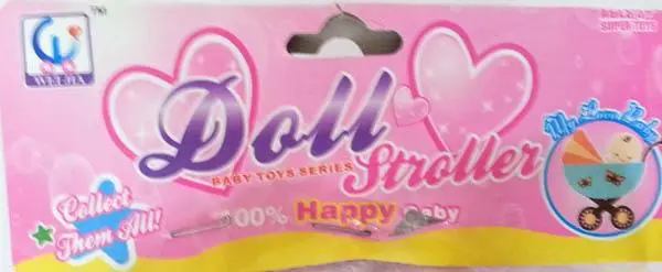 Photo de l’avis officiel: WEI JIA Doll Stroller Poussette pour poupées — risque: Blessures