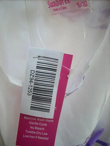 Photo de l’avis officiel: Sunboree Robes de filles — risque: Blessures