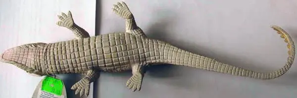 Photo de l’avis officiel: Alligator Jouet en plastique — risque: Risque chimique