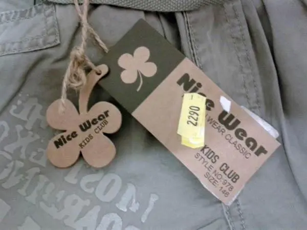 Foto uit de officiële melding: Nice Wear Kinderbroeken — risico: Verwonding