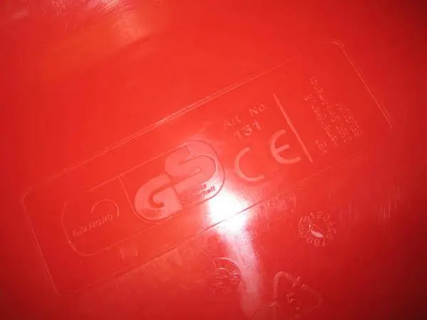 Photo from the official notice: Lux plastic swing — choking & injuries risk