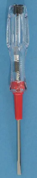 Photo from the official notice: SHEN TONG TEST PENCIL / Voltage Test Screwdriver voltage tester — electric shock risk