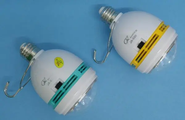Foto do aviso oficial: JunAi Rechargeable emergency lamp Lâmpada LED — risco: Choque elétrico