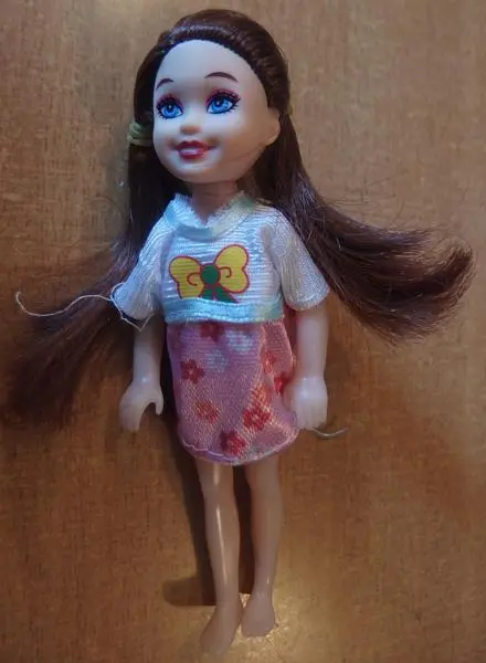 Foto do aviso oficial: Happy Star Girl Fashion Show / Lalka Mini 12.5 cm Boneca de plástico — risco: Químico