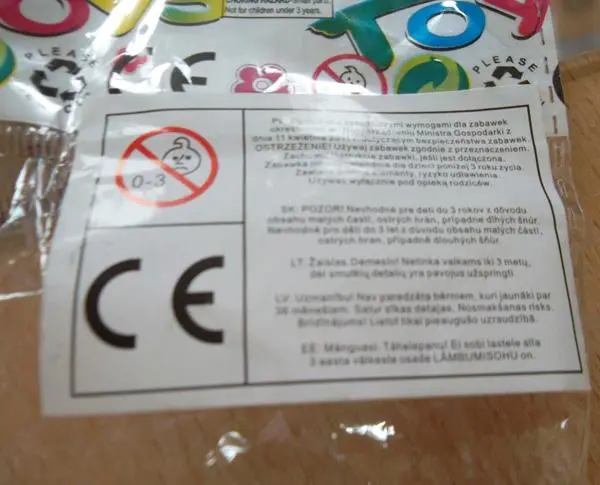 Foto do aviso oficial: TOYS / Zabawka Chocalho de plástico — risco: Engasgamento
