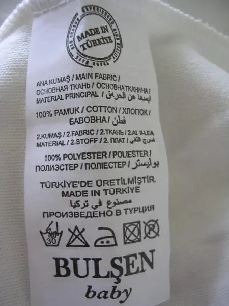 Photo de l’avis officiel: Bulsen Ensemble de vêtements pour bébés — risque: Étouffement & Blessures