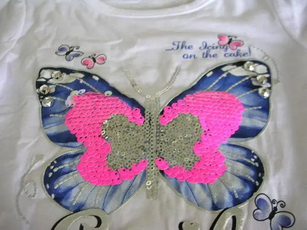 Photo de l’avis officiel: S&amp;D Fashion Kids lány felső T-shirt pour enfants — risque: Étouffement