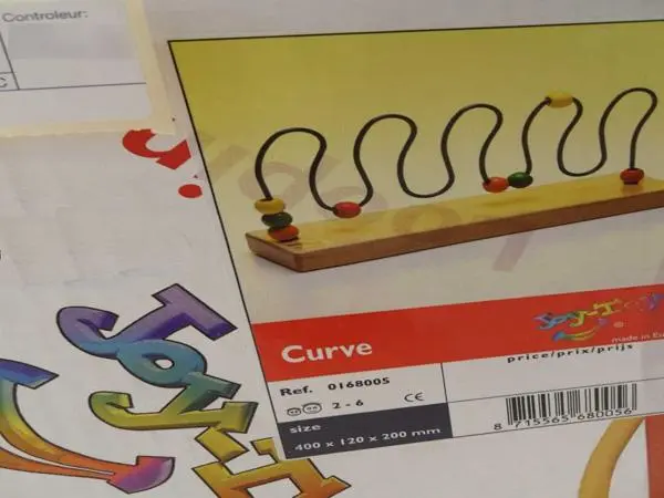 Photo de l’avis officiel: Joy-Toy Curve Jouet éducatif — risque: Étouffement