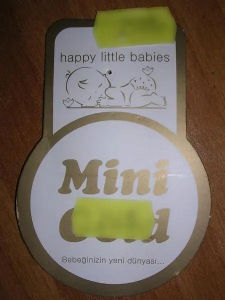 Foto do aviso oficial: Mini Gold happy little babies Conjunto de roupas para bebés — risco: Engasgamento