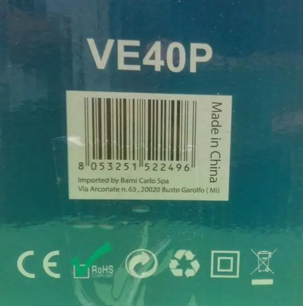 Foto do aviso oficial: Ventilatore a piantana/Master Ventoinha elétrico — risco: Choque elétrico