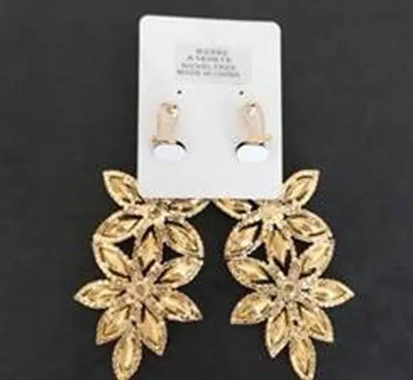 Photo de l’avis officiel: Fashion Jewelry Boucles d’oreilles — risque: Risque chimique (A12/1846/18)