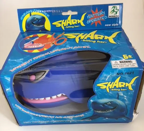 Photo from the official notice: Shu Cheng Toys Haj Tandläkare-spel shark biting game — environment risk