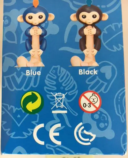 Photo from the official notice: Happy Monkey Finger Monkey — environment risk