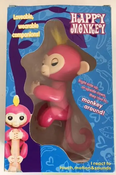 Photo from the official notice: Happy Monkey Finger Monkey — environment risk