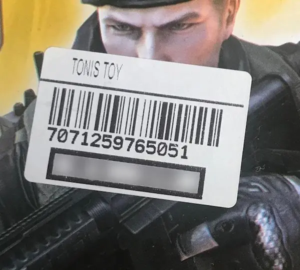 Foto do aviso oficial: Tonis Toy Soft Play Gun Conjunto da polícia — risco: Engasgamento