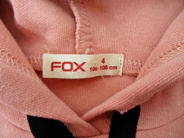 Foto do aviso oficial: Fox Pijama infantil — risco: Estrangulamento (A12/1934/18)
