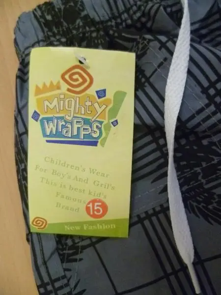 Foto uit de officiële melding: Mighty Wrapps Kinderbroeken — risico: Verwonding