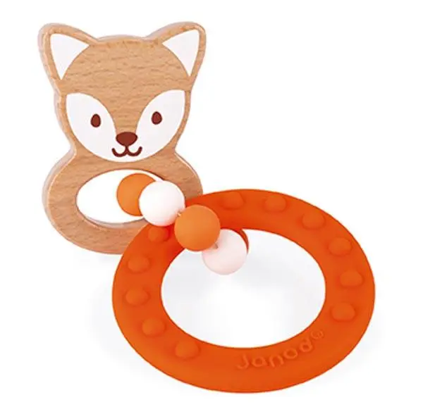 Foto aus der offiziellen Meldung: Janod Baby Pop teething ring Beißring — Risiko: Ersticken
