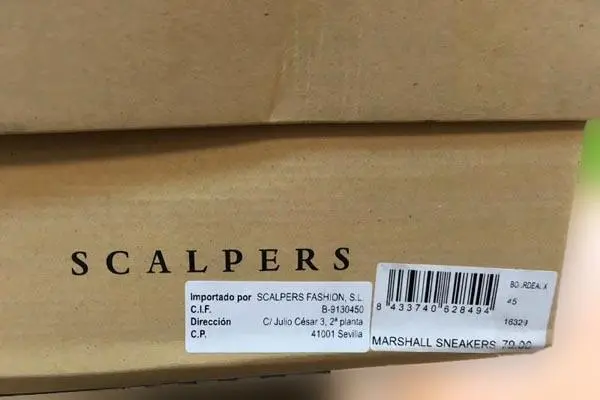 Foto dell’avviso ufficiale: Scalpers Marshall sneakers Scarpe da uomo — rischio: Rischio chimico