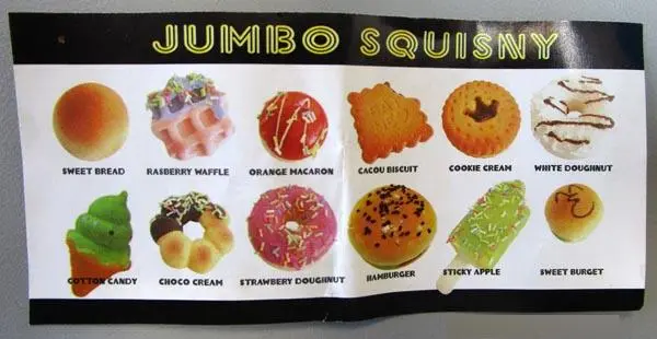 Photo de l’avis officiel: JUMBO SQUISNY Cake fridge magnet Aimant frigo — risque: Étouffement
