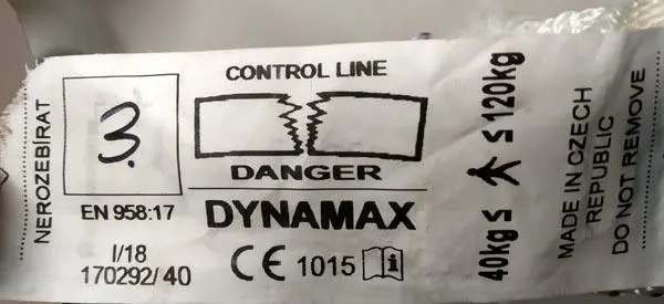 Foto aus der offiziellen Meldung: Rock empire Dynamax Energieabsorbierendes System für Kletterschutz — Risiko: Verletzungen