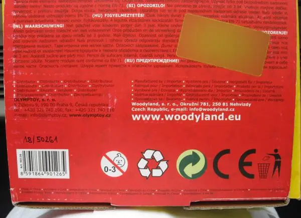 Photo de l’avis officiel: Woody Jacob's Ladder "Tower" Balançoire/échelle en bois — risque: Blessures & Etranglement