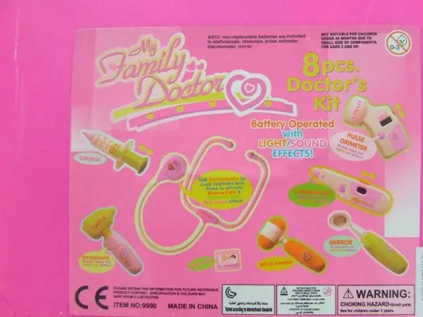 Foto dell’avviso ufficiale: MalPlay My Family Doctor Set di gioco medico — rischio: Rischio chimico