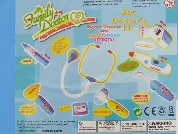 Foto dell’avviso ufficiale: MalPlay My Family Doctor Set di gioco medico — rischio: Rischio chimico