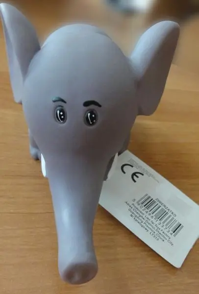 Photo from the official notice: Zwierzatko plastic toy — choking & damage to hearing risk