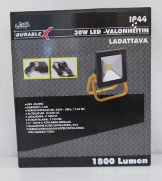 Foto do aviso oficial: Lexxa 30W LED valonheitin Projetor LED — risco: Choque elétrico