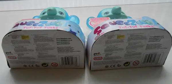 Photo from the official notice: Little Tikes Squeezoos Tuf-Tuf Tusks squeezable toy — choking risk