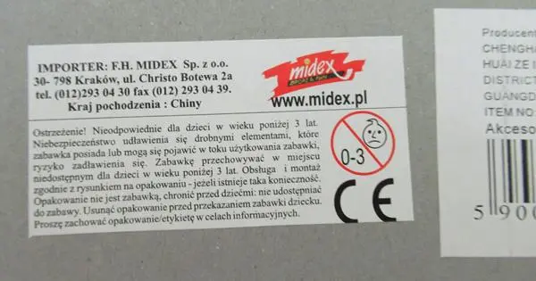 Foto do aviso oficial: Midex Pretty Beauty Set Conjunto de calçado para boneca de plástico — risco: Químico
