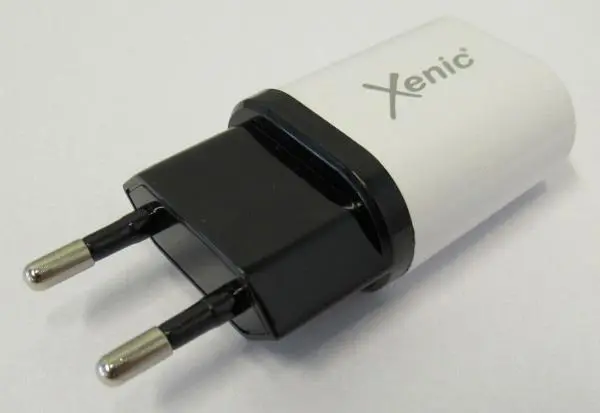Foto dell’avviso ufficiale: Xenic Travel charger kit Kit caricabatterie da viaggio — rischio: Scossa elettrica