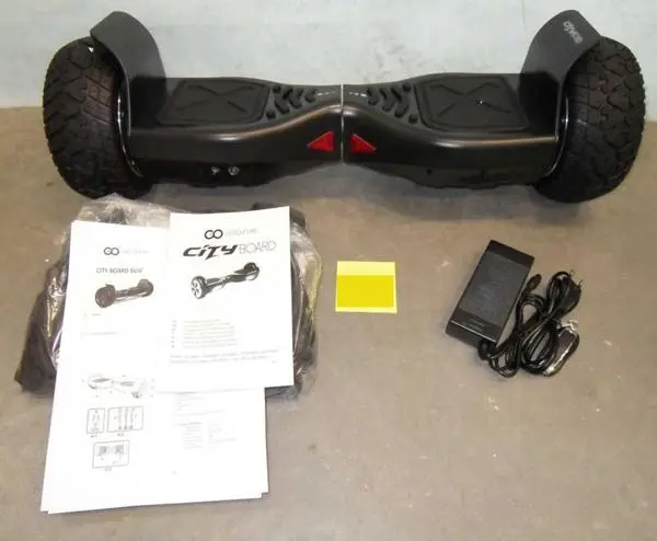 Photo from the official notice: Goclever City Board SUV - Hoverboard self-balancing scooter (hoverboard) — burns & fire risk