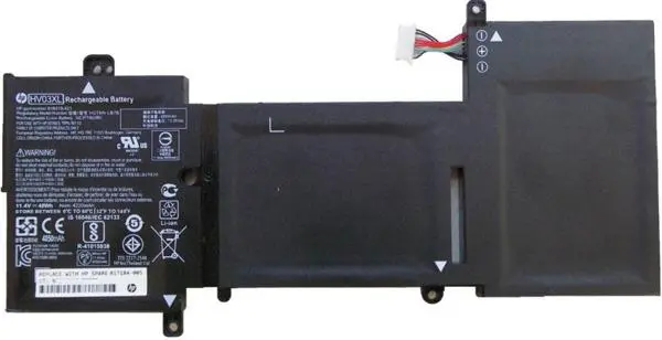 Foto dell’avviso ufficiale: HP Rechargeable Battery Batteria per notebook — rischio: Ustioni & Incendio