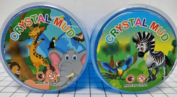 Photo de l’avis officiel: Crystal Mud Jouet slime — risque: Risque chimique (A12/0305/19)