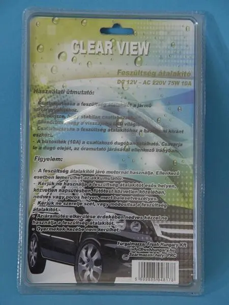 Photo de l’avis officiel: CLEAR VIEW Inverseur de puissance — risque: Choc électrique
