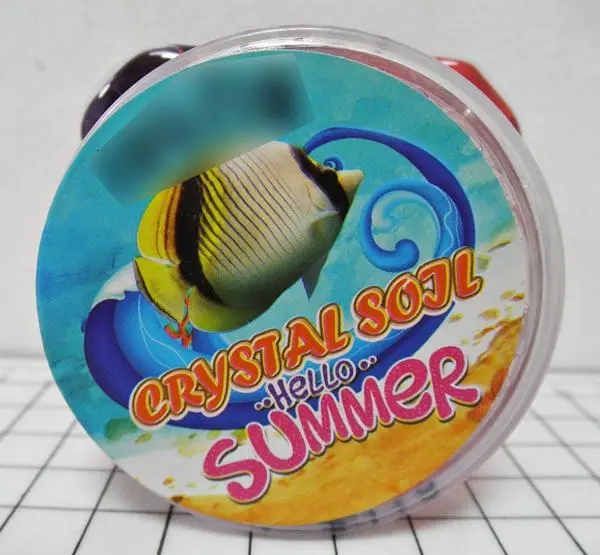 Photo de l’avis officiel: CRYSTAL SOIL - HELLO SUMMER Jouet slime — risque: Risque chimique
