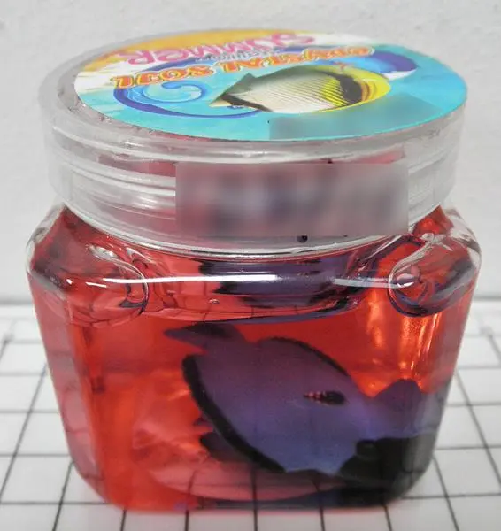 Photo de l’avis officiel: CRYSTAL SOIL - HELLO SUMMER Jouet slime — risque: Risque chimique