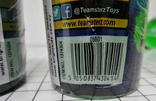 Photo de l’avis officiel: HTI Teamsterz Slime Jouet slime — risque: Risque chimique
