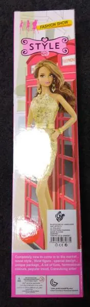 Foto do aviso oficial: Style Boneca de plástico — risco: Químico