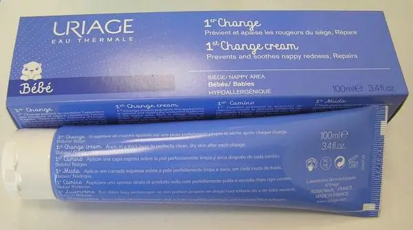 Zdjęcie z oficjalnego zgłoszenia: URIAGE EAU THERMALE Bébé 1er Change / 1st Change cream Krem dla niemowląt — ryzyko: Chemiczne