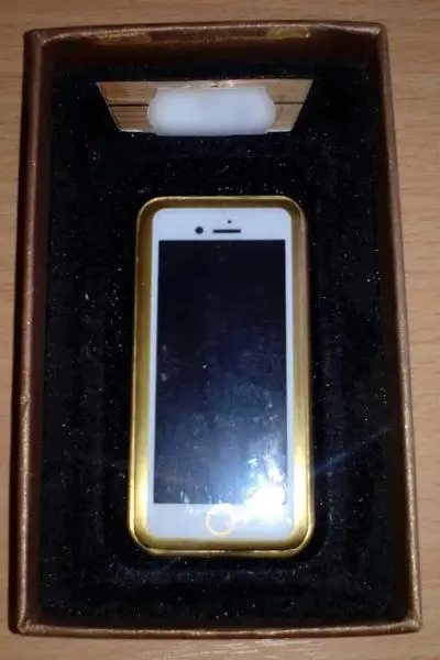 Foto do aviso oficial: ChengDongCheng iPhone Isqueiro novidade — risco: Incêndio