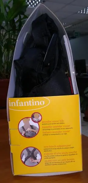 Foto do aviso oficial: Infantino Swift - classic carrier Porta-bebés — risco: Ferimentos