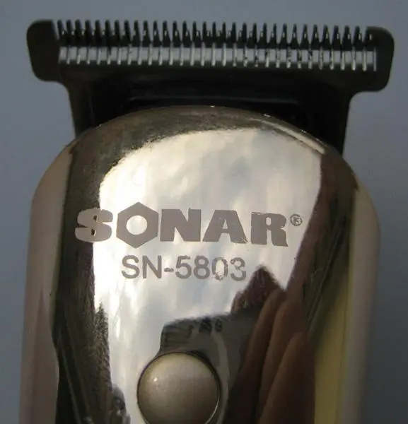 Photo de l’avis officiel: SONAR Professional HAIR CLIPPERS Tondeuse à cheveux — risque: Choc électrique