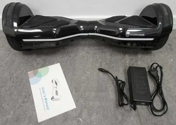 Photo from the official notice: Alfa Smart Wave/ Shenz ZYT Smart Balance Wheel self-balancing scooter (hoverboard) — burns & fire risk