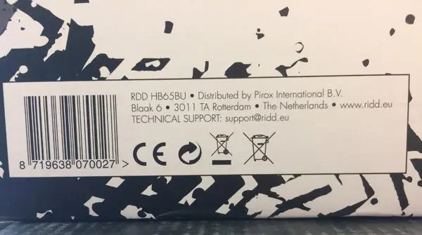 Foto aus der offiziellen Meldung: Scooter: RIDD Power charger: Shenzhen hyleton Hover Urban Selbstausgleichender Roller (Hoverboard) — Risiko: Verbrennungen & Feuer